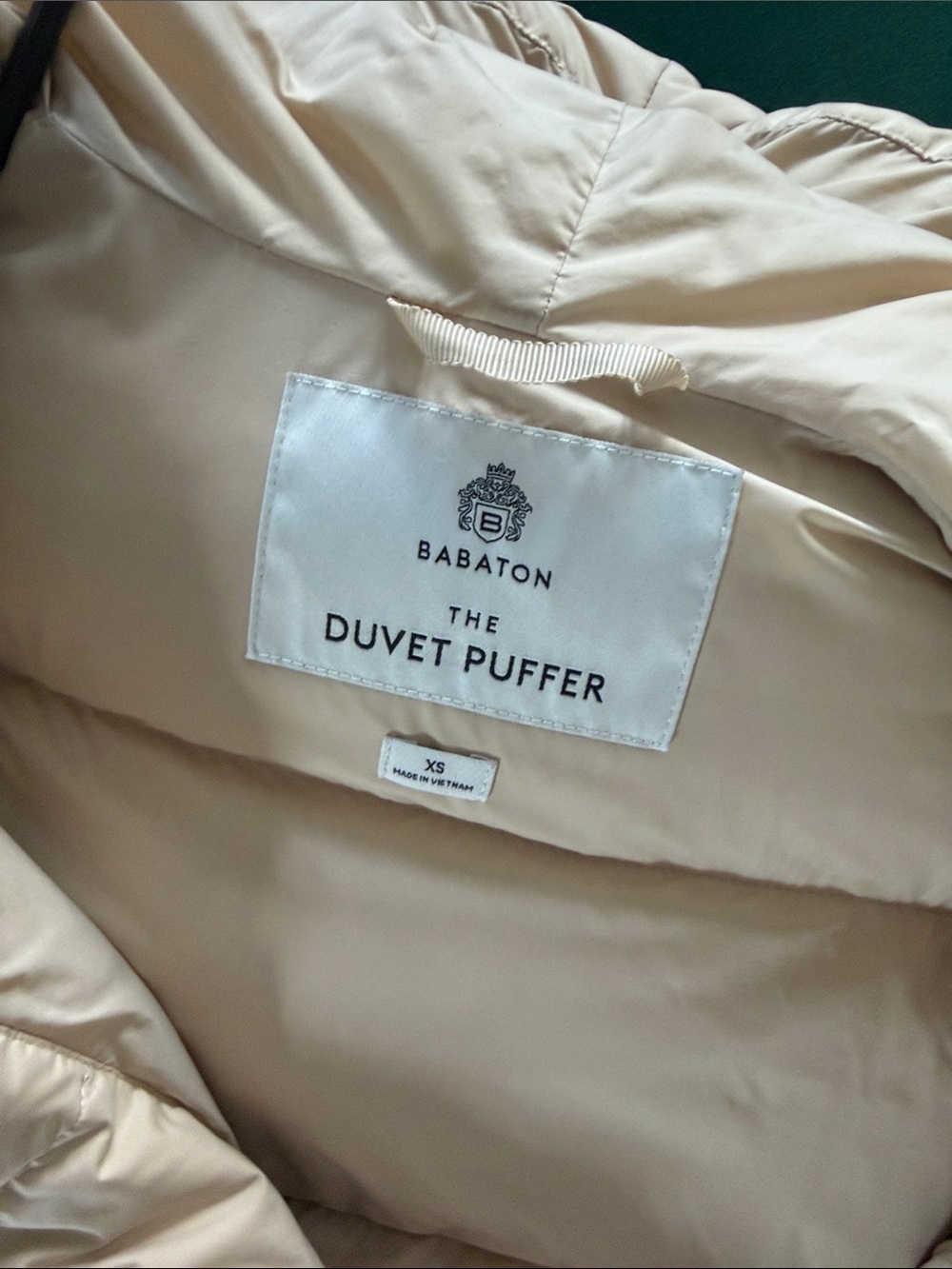 Babaton The Duvet Puffer Jacket - Cream